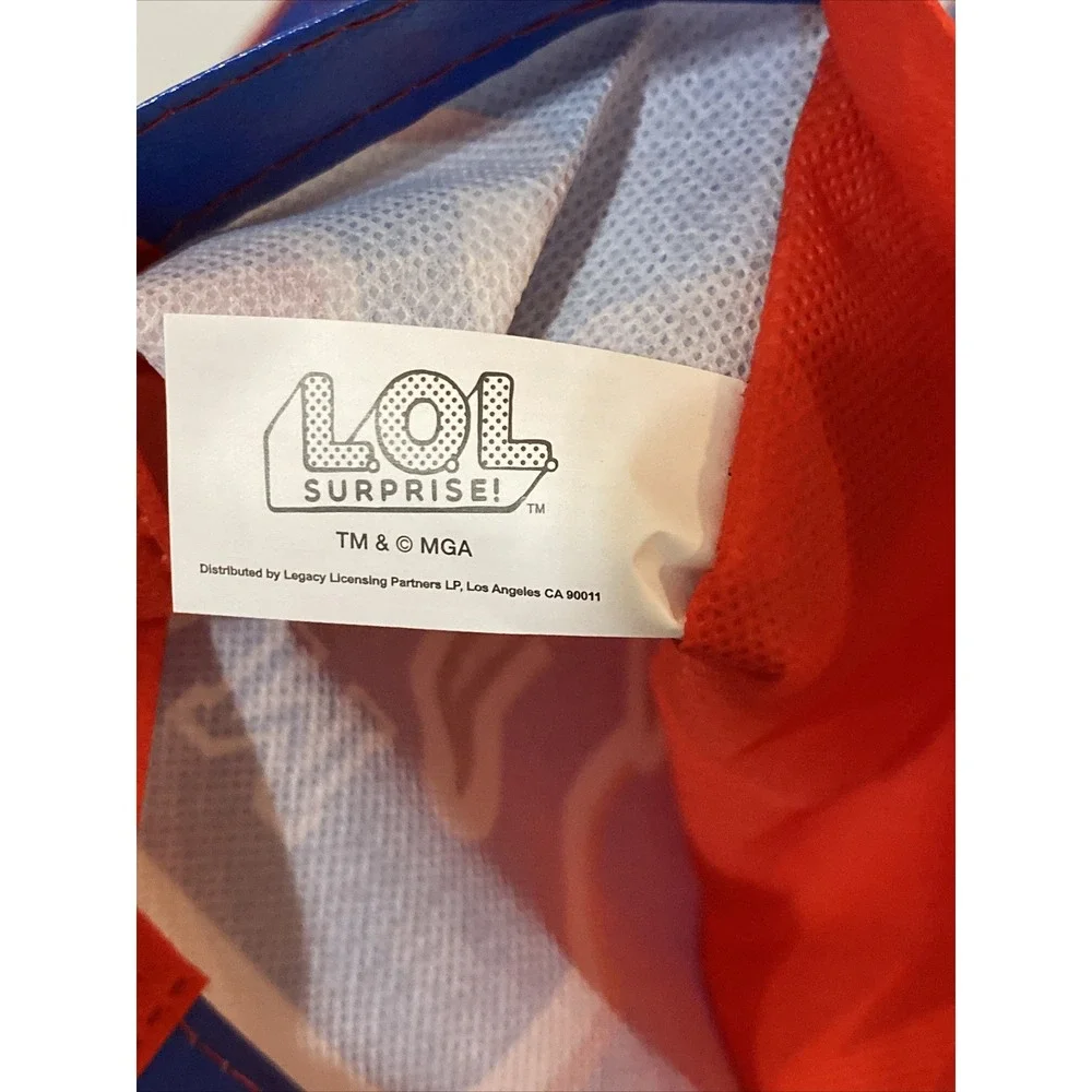 New LOL Surprise #SquadGoals kids reusable tote Shopping bag Miss Punk A32